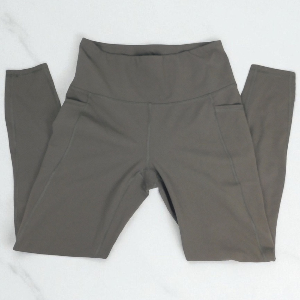 RBX Active High-Waisted Leggings | Size M |‎ Gray | Stretch Athletic Pants